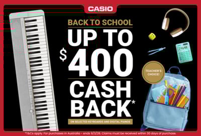 Casio Cashback
