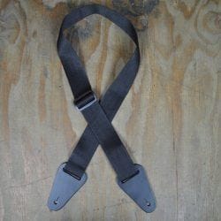 Colonial Polyweb Guitar Strap - Black (SAN-BK)
