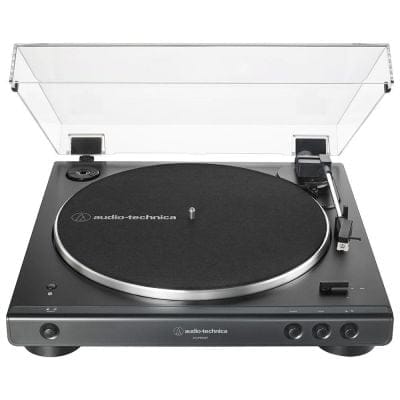 Audio Technica LP60X Standard Belt Drive Turntable w/ built In preamp (Black)