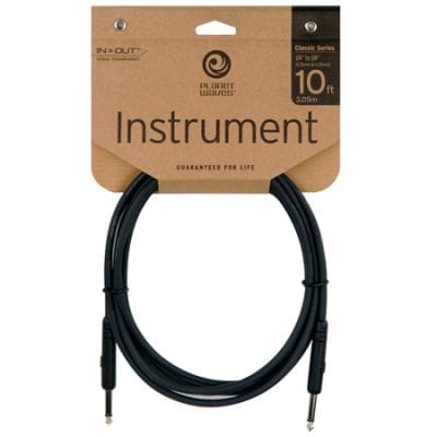 Planet Waves Classic Series Instrument Cable / Guitar Lead - 10ft (3 Metres)