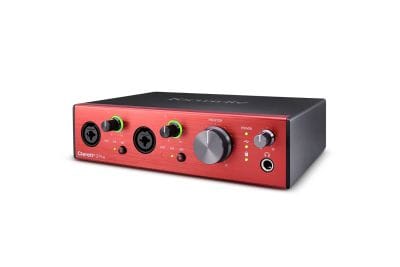 Focusrite Clarett +2Pre 10 In/4 Out Desktop USB-C Audio Interface with 2 ISA-Modelled Mic Preamps