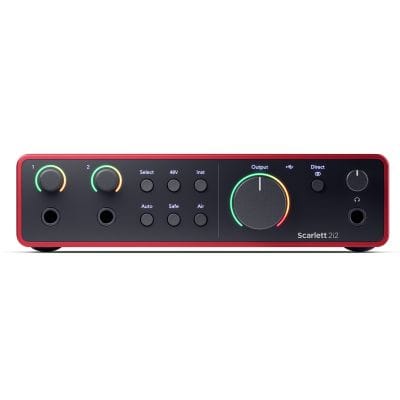 Focusrite Scarlett 2i2 4th Generation Interface