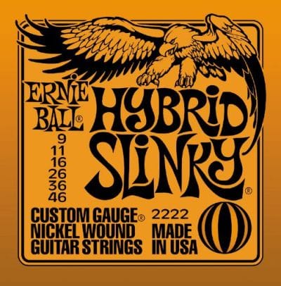 Ernie Ball Hybrid Slinky 9-46 Electric Guitar Strings