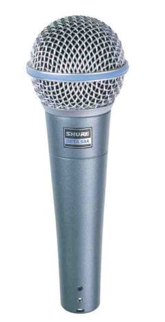 Shure Beta 58A Supercardioid Dynamic Vocal Microphone