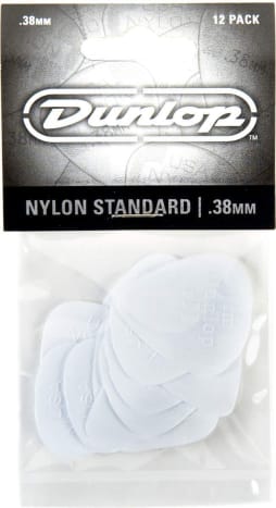 Dunlop JP238 Nylon Standard Player’s Guitar Picks Pack. .38mm.