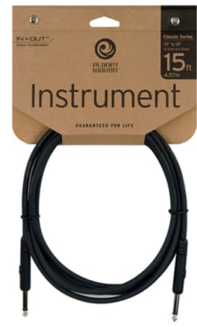 Planet Waves PW-CGT-15 D'Addario Classic Series Instrument Cable, 15 feet