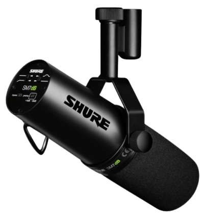 Shure SM7dB XLR Dynamic Vocal Microphone with Active built in Pre Amp