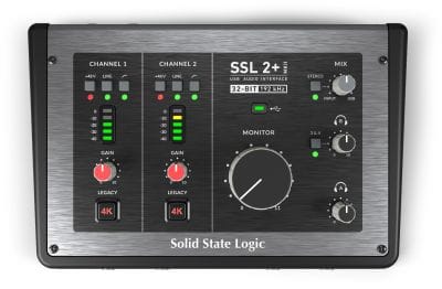 Solid State Logic SSL 2+ MKII 2 x 2 USB-C Audio Interface