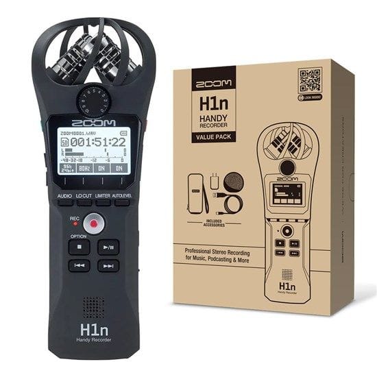 Zoom H1n Value pack sdカードと電池付き Zoom H1n-VP VALUE PACK