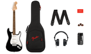Affinity Series� Stratocaster� MustangT Micro Pack, Laurel Fingerboard, Black, Gig Bag, HD9, US, CA, EU, AU, JP
