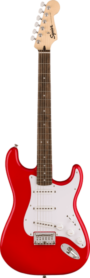 Squier Sonic? Stratocaster? HT, Laurel Fingerboard, White Pickguard, Torino Red