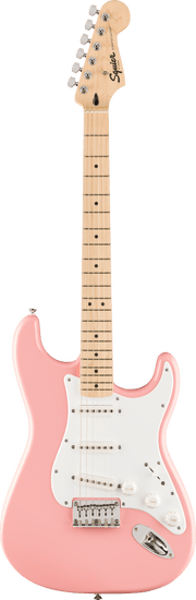Fender Squier FSR Squier Sonic Stratocaster HT Maple Fingerboard Shell Pink Electric Guitar