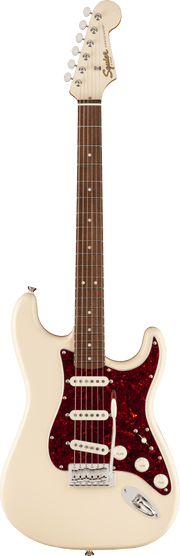 Fender Squier FSR Classic Vibe 60s Stratocaster Tortoiseshell Pickguard Olympic White Electric Guitar