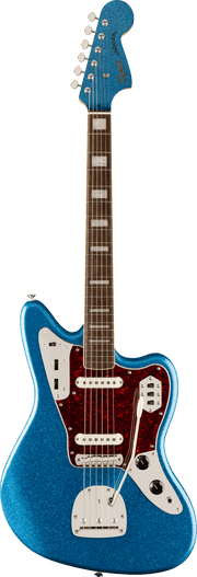 Fender Limited Edition Classic Vibe '70s Jaguar Electric Guitar Blue Sparkle
