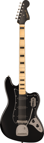 Fender Squier FSR Classic Vibe Bass VI Maple Fingerboard Black Bass Guitar