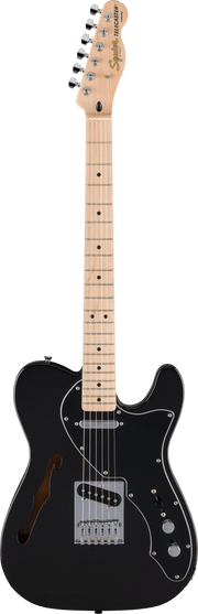 Fender Squier FSR Affinity Thinline Telecaster Metallic Black Electric Guitar