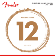 AuriSonicT 60L Acoustic Guitar Strings, Phosphor Bronze, Gauges .012-.053