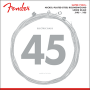 SubSonicT 7250M Bass Strings, Nickel-Plated Steel, Long Scale, Gauges .045-.105, (4)