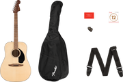 California Standard Redondo Pack, Spruce Top, Black Pickguard, Natural