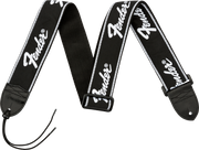 Running Logo Strap, Black/White Logo, 2