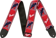 Monogrammed Strap, Red/White/Blue, 2