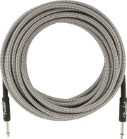 Professional Series Instrument Cable, 25', White Tweed