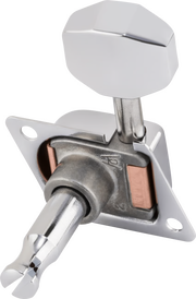 Fender single tuning machine with chrome bushing and mounting screws