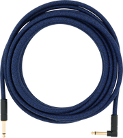 Festival Instrument Cable, Straight/Angle, 18.6', Pure Hemp, Blue Dream