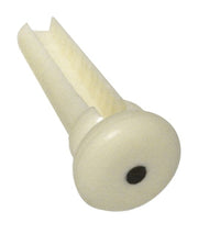 BRIDGE PIN SET FOR ACOUSTIC BASS PLASTIC IVORY