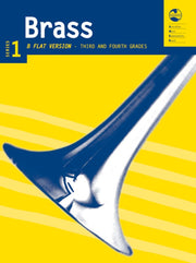 Brass Series 1 - B Flat Version Third and Fourth Grades - (Bb Instrument) AMEB Brass - AMEB. Softcover Book
