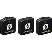 Wireless ME Dual Compact Digital Wireless Microphone System (2.4 GHz, Black)