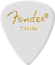 Classic Celluloid, White, 351 Shape, Thin, 12 Count