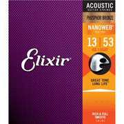 16182 Acoustic Guitar Strings Nanoweb HD Light 13-53 Phosphor Bronze APB-NW-HDL