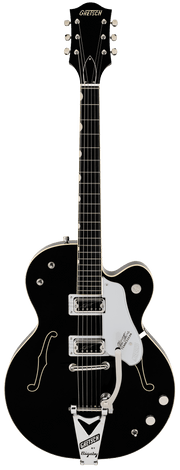 Gretsch G6119T-62 Vintage Select Limited Edition '62 Tennessean Hollow Body with Bigsby Electric Guitar Black