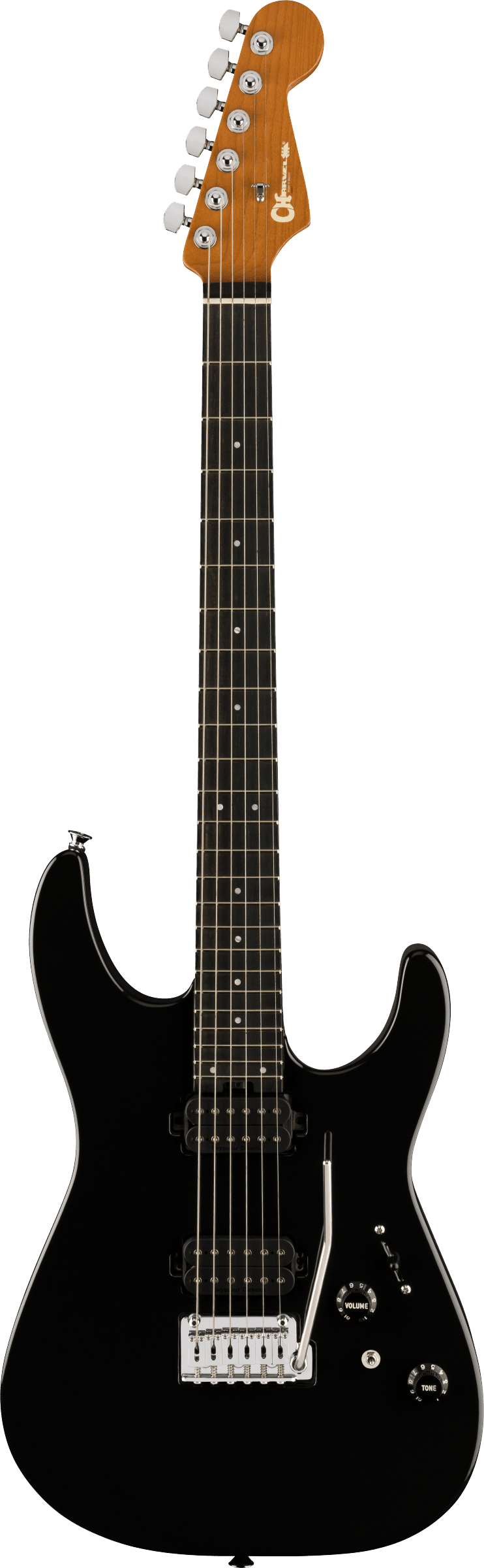 Pro-Mod DK24 HH 2PT EB Ebony Fingerboard Gloss Black – Musos Corner