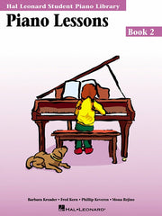 Piano Lessons - Book 2 - (Piano) HLSPL - Hal Leonard. Softcover Book