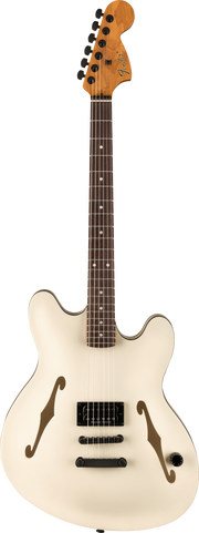 Tom DeLonge Starcaster?, Rosewood Fingerboard, Black Hardware, Satin Olympic White