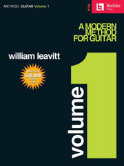 A Modern Method for Guitar - Volume 1 - William Leavitt (Guitar) Berklee Methods - Berklee Press. Softcover Book