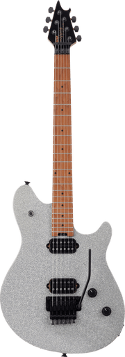 EVH Wolfgang Standard, Baked Maple Fingerboard, Silver Sparkle