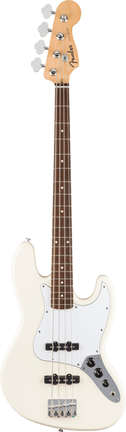 Standard Jazz Bass®, Laurel Fingerboard, White Pickguard, Olympic White