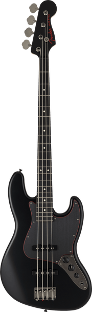 Fender Made in Japan Limited Hybrid II Jazz Bass Noir Bass Guitar Black