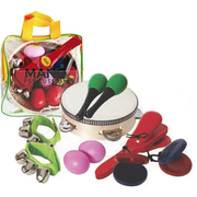 6 Pce Kids Percussion Set