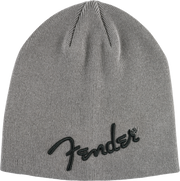 Fender� Logo Beanie, Charcoal Heather Gray, One Size