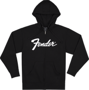 Fender� Transition Logo Zip Front Hoodie, Black, S