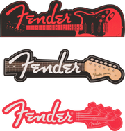 Fender Bookmarks, Set of 3