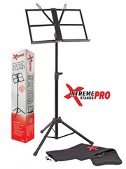 Pro - MS88 Heavy duty black music stand.