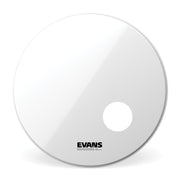 EQ3 Resonant Smooth White Bass Drum Head, 18 Inch