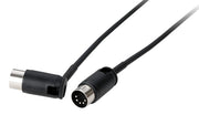 BMIDI-PB3 Pedalboard MIDI Cable 3ft Multi-Directional