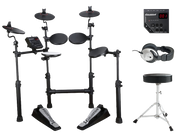 CSD100P 5 Piece Electronic Drum Kit Package. Black