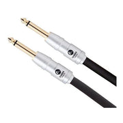 Carson ROK20SS 20ft Black Guitar Cable with Straight Jack Connectors